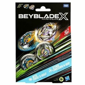 Set duo Beyblade X - Bite Croc 3-60Lf si Sting Unicorn 4-60P imagine