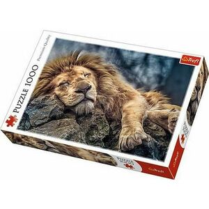 Puzzle Trefl 1000 piese, Leu Dormind imagine
