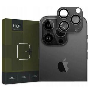 Folie de protectie Camera spate HOFI FullCam pentru Apple iPhone 14 Pro Max / 14 Pro, Sticla Securizata, Neagra imagine