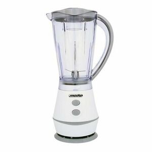 Blender Mesko MS 4060G, 250W-500W, 2 viteze, capacitate 1L, lame din otel inoxidabil, alb/gri imagine