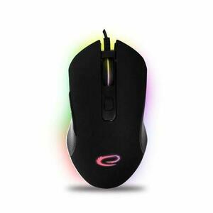 Mouse Gaming Esperanza Nemesis EGM302 RGB, 1.25m, USB-C (Negru) imagine