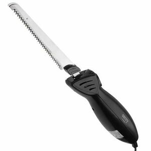 Set cutit electric Camry CR 4513, 200 W, Furculita, Cutie depozitare (Negru) imagine