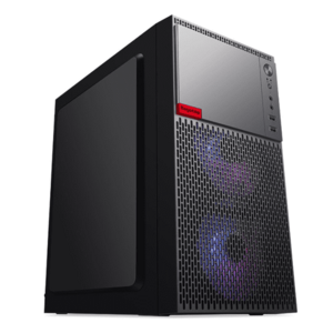 Carcasa Segotep Knight W3 + Sursa 500W, Mini Tower (Negru) imagine