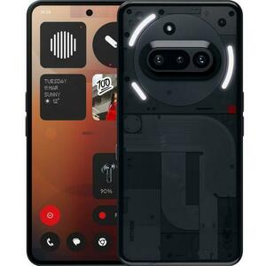 Telefon Mobil Nothing Phone 3a, Procesor Qualcomm SM7635 Snapdragon 7s Gen 3, AMOLED Capacitive Touchscreen 6.77inch, 8GB RAM, 128GB Flash, Camera Tripla 50+50+8MP, Wi-Fi, 5G, Dual Sim, Android (Negru) imagine