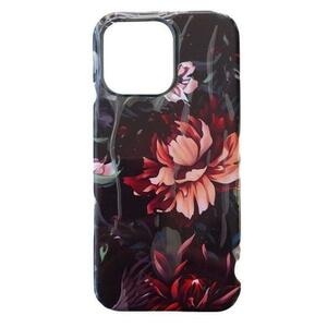 Husa pentru Apple iPhone 16 Pro Max, OEM, Decor Peony, Multicolor imagine