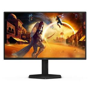 Monitor Gaming Fast IPS LED AOC 24.5inch 25G4SXU, Full HD (1920 x 1080), HDMI, DisplayPort, Pivot, 310 Hz, 0.3 ms (Negru) imagine