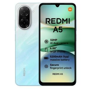 Telefon Mobil Xiaomi Redmi A5, Procesor Unisoc T7250 Octa-Core, IPS LCD Capacitive Touchscreen 6.88inch, 3GB RAM, 64GB Flash, Camera 32 MP, Wi-Fi, 4G, Dual SIM, Android (Albastru) imagine