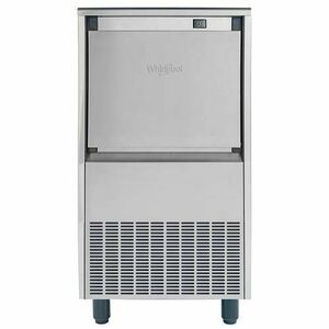 Masina de gheata profesionala WHIRLPOOL ADN 112, 47kg/24 ore, Tehnologie spray (Argintiu) imagine