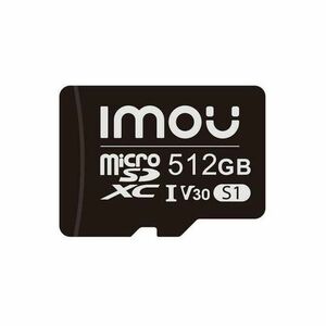 Card de memorie Imou MicrSDXC ST2-512-S1, 512 GB, V30, U3, Clasa 10 imagine