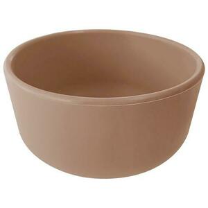 Bol din silicon Minikoioi Woody Brown, Diametru 11.5 cm imagine