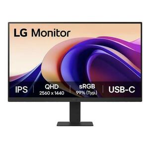 Monitor IPS LED 23.8inch LG 24U631A-B, QHD (2560 x 1440), HDMI, 100 Hz, 5 ms (Negru) imagine