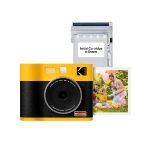 Camera foto instant Kodak Mini Shot 3 ERA MS300, Ecran LCD 1.7inch, 13MP, Blit integrat (Negru) imagine