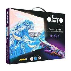 Set creativ Sensory Art - Big Wave In Kanawaga imagine