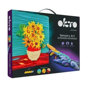 Set creativ Sensory Sunflowers, 30 x 40 cm imagine