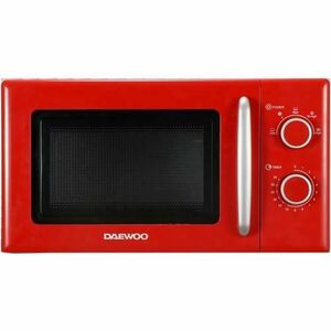 Cuptor cu microunde Daewoo KOR-6S20R-2, 700 W, 20 l, 5 trepte, Platou 25.5 cm (Rosu) imagine