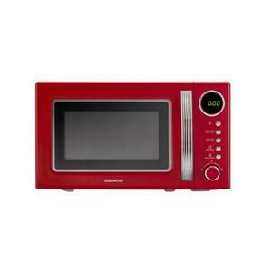 Cuptor cu microunde Daewoo KOR-6S2BR-1, 700 W, 20 l, Timer, 10 trepte putere, Platou 25.5 cm (Rosu) imagine