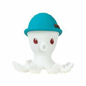 Inel gingival din silicon Mombella Octopus Light Blue imagine