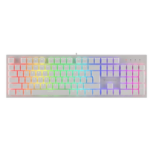 Tastatura mecanica Genesis Thor 303, Wired, Outemu Brown, RGB, layout US (Alb) imagine