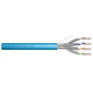 Cablu Digitus DK-1624-A-VH-1, CAT.6A, U/FTP, Dca, drut, AWG 23/1, LSOH, 100m (Albastru) imagine