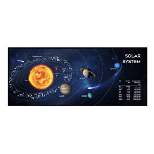Mousepad Gembird MP-SOLARSYSTEM-XL-01, Negru, 350x900x3mm imagine