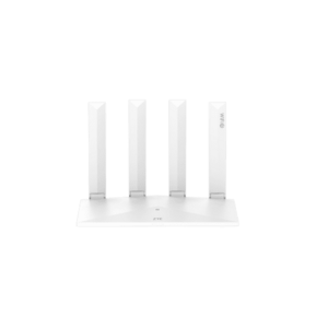 Router Wireless ZTE T3000, AX3000, Dual-Band, Wi-Fi 6, zLink Boost, Easy Mesh, Dual - Core Qualcomm, 4GB RAM, 2GB Flash, NFC, ZTELink App, Alb imagine
