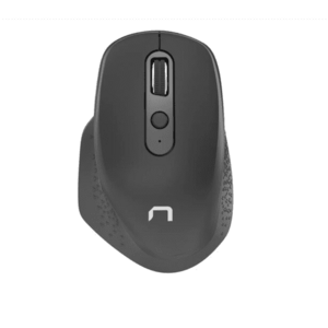 Mouse Natec Falcon, Wireless 2.4GHz, Bluetooth, 3200 DPI, 6 butoane (Negru) imagine