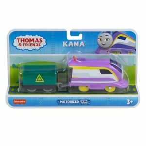 Locomotiva motorizata Thomas & Friends - Kana cu vagon imagine