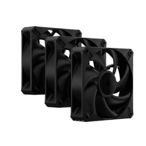 Ventilator Corsair RS120 MAX, 120mm, PWM, 3 bucati (Negru) imagine