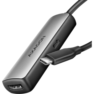 Adaptor video AXAGON RVC-HI8KPD, USB-C - HDMI, 8K/60Hz, PD 100W, Negru imagine