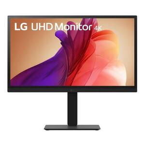 Monitor IPS LED LG 27inch 27BA45U-B, UHD (3840 x 2160), HDMI, DisplayPort (Negru) imagine