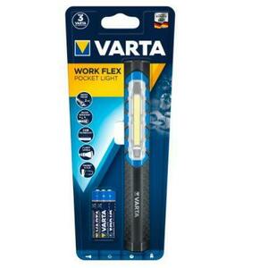 Lanterna LED Varta Work Flex Pochet Light, 110 lm, 2 moduri iluminare, clip de prindere cu magnet, IPX4 imagine