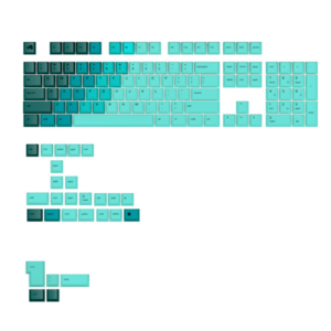 Kit taste pentru tastatura Glorious GAKC-585, compatibil cu modelele GMMK, US (Albastru) imagine