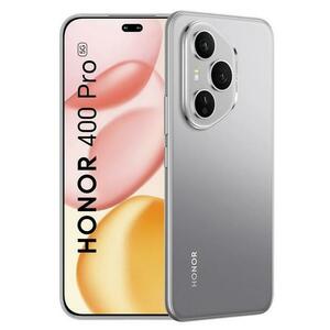 Telefon Mobil Honor 400 Pro, Procesor Qualcomm SM8650-AB Snapdragon 8 Gen 3 Octa-Core, AMOLED Touchscreen 6.7inch, 12GB RAM, 512GB Flash, Camera Tripla 200+50+12MP, Wi-Fi, 5G, Dual Sim, Android (Gri) imagine