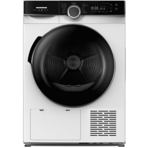 Uscator de rufe cu pompa de caldura HEINNER HHPD-M9K3A+++, 9 kg, Clasa A+++, 14 programe, Motor inverter, Control tactil, Lumina cuva (Alb) imagine