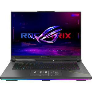Laptop Gaming ASUS ROG Strix G16 G614FR (Procesor AMD Ryzen™ 9 9955HX (64M Cache, up to 5.40 GHz), 16inch 2.5K 240Hz, 16GB, 1TB SSD, NVIDIA GeForce RTX 5070 Ti @12GB, Negru/Verde) imagine