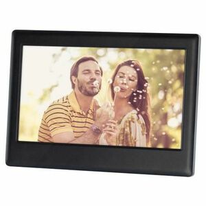 Rama foto digitala Sencor SDF 742 BK, Ecran IPS HD 7inch (17.8cm), Cititor carduri SD/SDHC/MMC, USB 2.0 (Negru) imagine