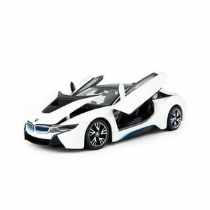 Masinuta BMW I8, Scara 1: 24 (Alb) imagine