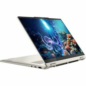 Laptop 2in1 Lenovo Yoga 7 14AKP10 (Procesor AMD Ryzen™ AI 5 340 (16M Cache, up to 4.80 GHz) 14inch WUXGA OLED Touch, 16GB LPDDR5X, 512GB SSD, AMD Radeon 840M, Win 11 Home, Crem) imagine