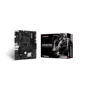 Placa de baza Biostar A520MHP, AMD A520, AM4, mATX imagine