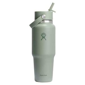 Sticla termos, inox, 950ml, inchWide Strawinch, Agave - Hydro Flask imagine