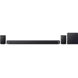 Soundbar Samsung HW-Q990F, 11.1.4, Bluetooth, Wi-Fi, Subwoofer & Kit wireless, Wireless Dolby Atmos, HDMI 2.1 eARC (Negru) imagine