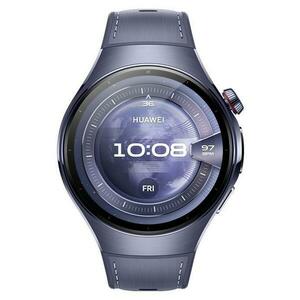 Smartwatch Huawei Watch 5, 46mm, Ecran AMOLED 1.5inch, Bluetooth, NFC, GPS, ECG, 5 ATM, Bratara Compozit (Violet) imagine