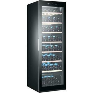 Vitrina de vinuri Haier WS171GA, 171 sticle, LED, Monozone, Clasa G, H 185cm (Negru) imagine