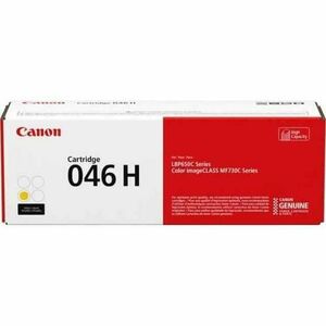Toner imprimanta, Canon, CRG046H, 5000 pagini, Galben imagine