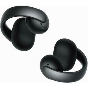 Casti true wireless Soundcore AeroClip by Anker Open-Ear Clip-On, Bluetooth, 4 Microfoane si AI, Hi-Res, IPX4 (Negru) imagine