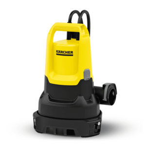 Pompa submersibila cu aspiratie plana pentru ape murdare Karcher 1.645-832.0, 0.9 bari, inaltime pompare 9 (Negru/Galben) imagine