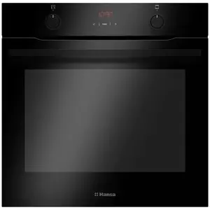 Cuptor incorporabil Hansa BOESS694097, 77 l, 11 functii, Grill, Timer electronic, Clasa A, Negru imagine
