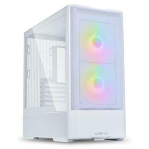 Carcasa Lian Li LANCOOL 207, Mid Tower, ATX, Tempered Glass, Alb imagine