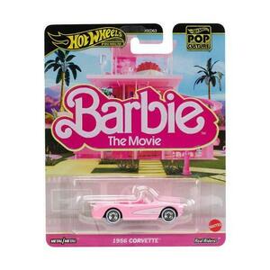 Masinuta 1956 Corvette - Barbie The Movie, Scara 1: 64 (Roz) imagine