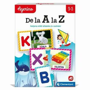 Joc educativ puzzle - De la A la Z imagine
